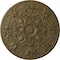 Ekena Millwork Baile Ceiling Medallion (Fits Canopies up to 6"), Hand-Painted Mississippi Mud, 31 1/4"OD x 2 1/4"P CM31BAMMF - alternate 1